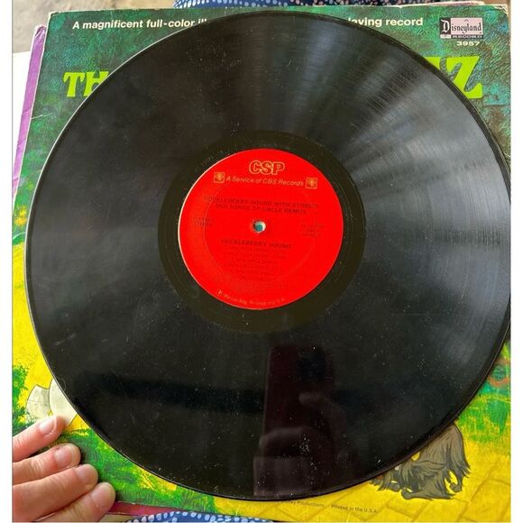 Vintage Huckleberry Hound Album With Stories And Songs From Uncle Remus Record 1 - Picture 4 of 4